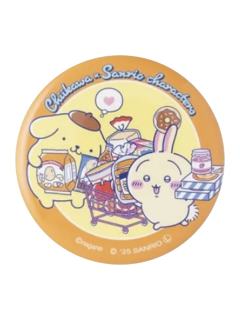 乌萨奇&布丁狗徽章-三丽鸥联动超市系列