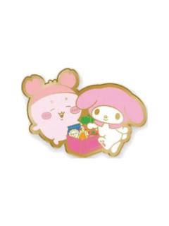 古本&美乐蒂金属徽章-三丽鸥联动超市系列