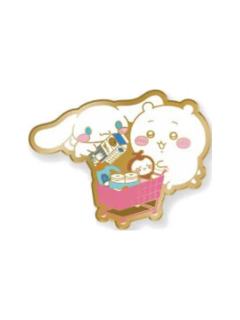 吉伊&玉桂狗金属徽章-三丽鸥联动超市系列