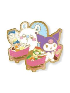 飞鼠&库洛米金属徽章-三丽鸥联动超市系列