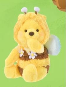 小熊维尼小号公仔-24蜂蜜日系列