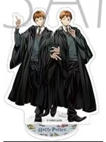 乔治·韦斯莱&弗雷德·韦斯莱-分院帽立牌