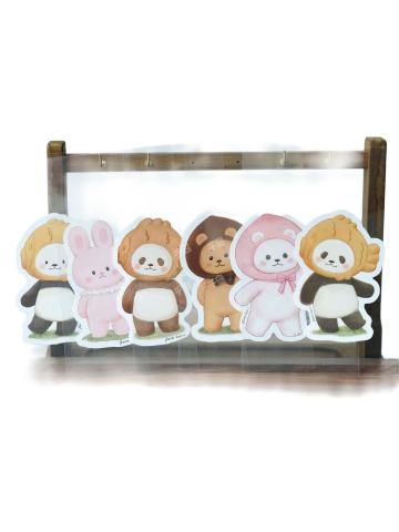 全家福（整套7款）贴纸