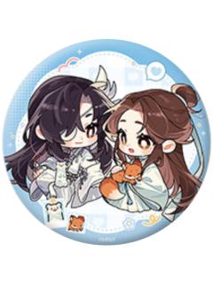 花城&谢怜2(Q版徽章)-觅星社朝暮与共系列