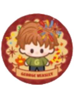 乔治·韦斯莱马口铁徽章-黑魔法降临系列