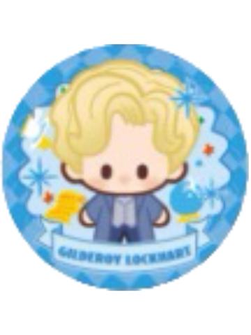 吉德罗·洛哈特马口铁徽章-黑魔法降临系列