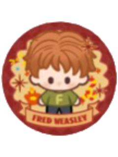 弗雷德·韦斯莱马口铁徽章-黑魔法降临系列