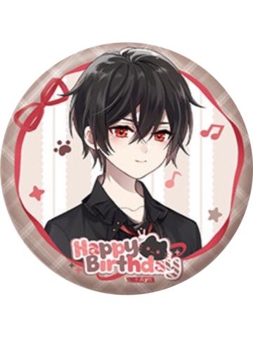 艾因生日限定'此时年少'马口铁徽章-2025艾因生日系列