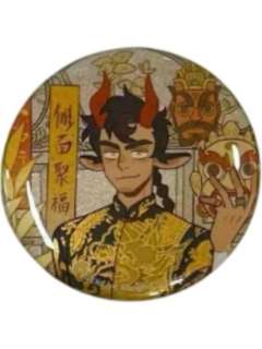 尼克(隐藏)马口铁徽章-游园会系列