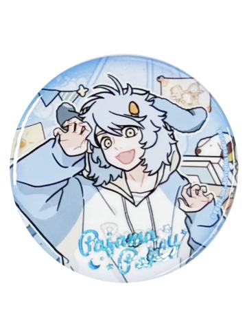 哮天(隐藏)马口铁徽章-睡衣派对系列