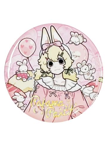 小玉马口铁徽章-睡衣派对系列