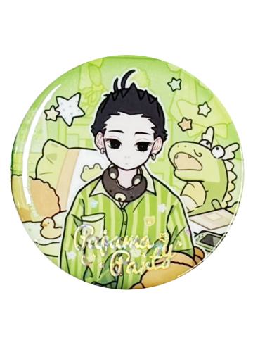 哪吒马口铁徽章-睡衣派对系列