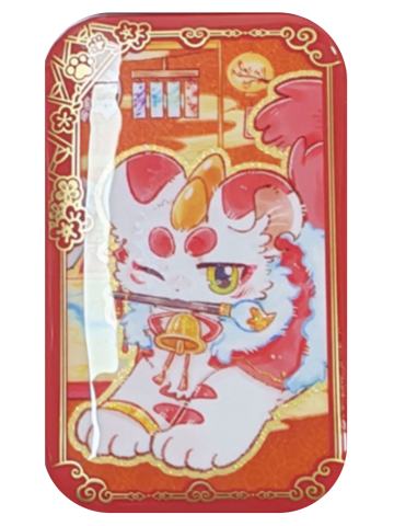 哥哥马口铁徽章-灯火映岁系列