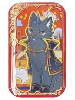 谛听马口铁徽章-灯火映岁系列