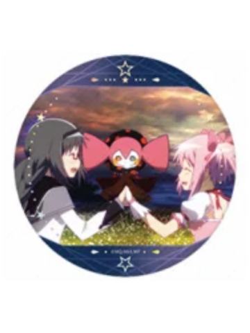 鹿目圆&晓美焰1徽章-烫色系列