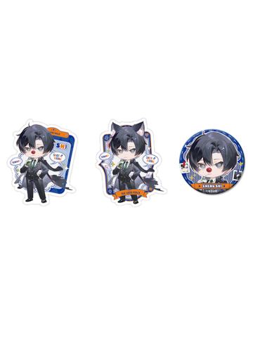 程实(鼻涕水款)Q版亚克力夹吧唧套组-祷言系列