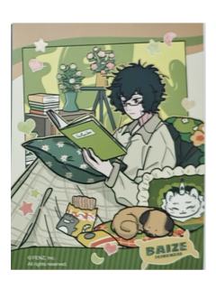 白泽(隐藏)伪拍立得-睡衣派对系列