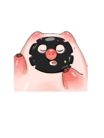 小隐藏款-黑面膜肉肉