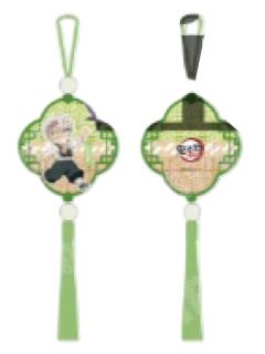 不死川实弥木质挂件-中国限定非遗系列