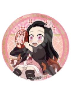 灶门祢豆子马口铁徽章-中国限定非遗系列