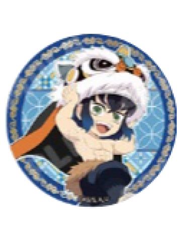 嘴平伊之助马口铁徽章-中国限定非遗系列