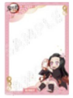 灶门祢豆子拍立得透卡-中国限定非遗系列