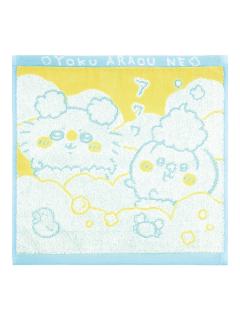 乌萨奇&飞鼠H赏方巾-温泉泡澡系列