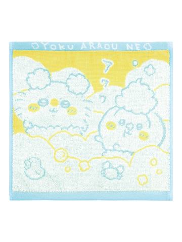 乌萨奇&飞鼠H赏方巾-温泉泡澡系列