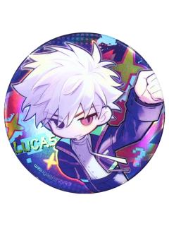 陆光Q版马口铁徽章-偷猎时间的天才系列