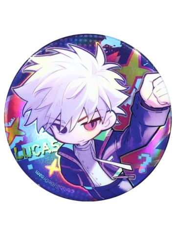 陆光Q版马口铁徽章-偷猎时间的天才系列