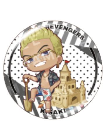 稀咲铁太Q版徽章-玩水系列