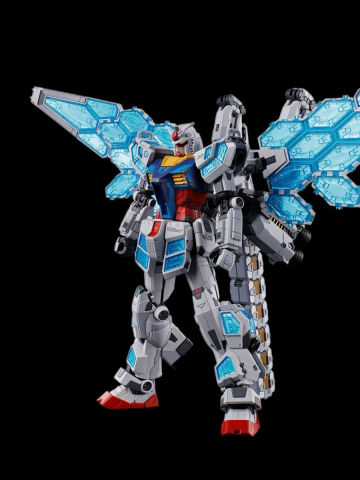 世博会2025 RX-78F00/E 高达(EX-001 镜羽装备)