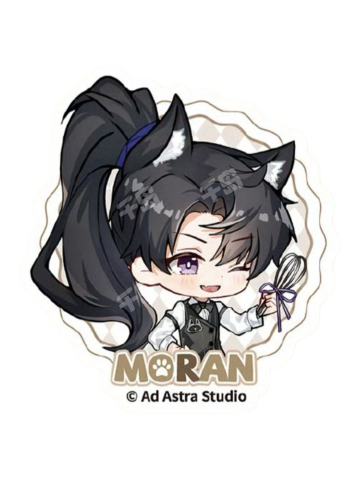 墨燃mini贴纸（执事款）-萌果酱谷子咖啡联动主题Cafe