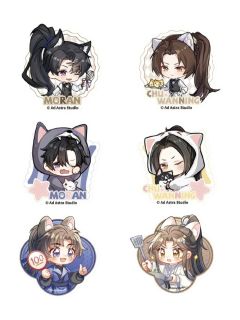 餐饮礼赠mini贴纸-萌果酱谷子咖啡联动主题Cafe