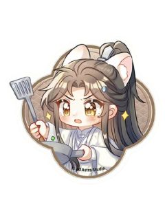 楚晚宁mini贴纸（厨神款）-萌果酱谷子咖啡联动主题Cafe