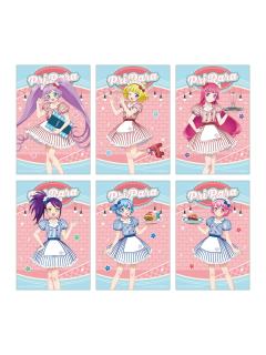 美式餐厅主题快闪店特典明信片