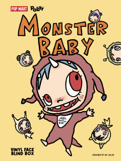 POLAR/宝拉 Monster Baby怪物收藏系列毛绒挂件Ver.1