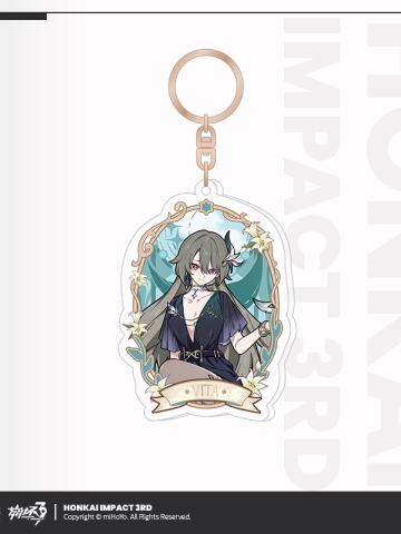 薇塔-夜绽芳华系列亚克力彩窗挂件