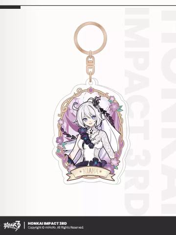 琪亚娜-夜绽芳华系列亚克力彩窗挂件