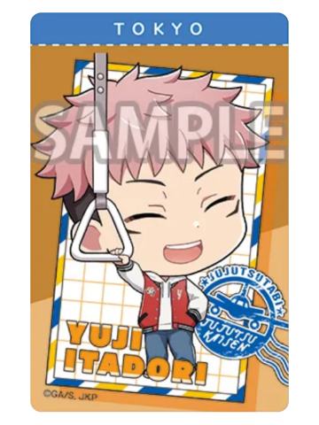 虎杖悠仁Q版透卡-全国巡游东京站
