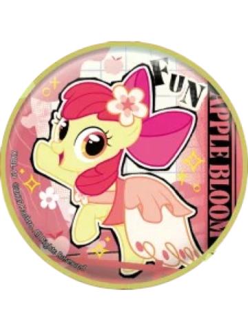 苹果丽丽徽章-霓虹甜酷