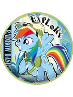 云宝徽章-霓虹甜酷