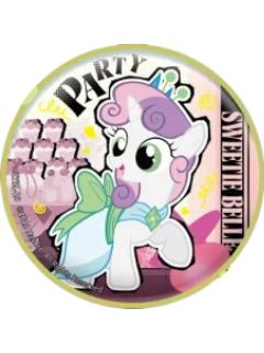 甜心宝宝徽章-霓虹甜酷