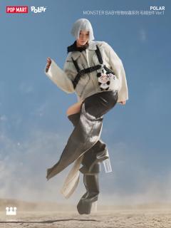 POLAR/宝拉 Monster Baby怪物收藏系列毛绒挂件Ver.1-资料图