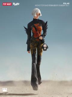 POLAR/宝拉 Monster Baby怪物收藏系列毛绒挂件Ver.1-资料图