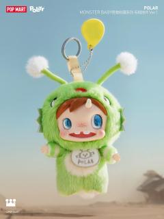 POLAR/宝拉 Monster Baby怪物收藏系列毛绒挂件Ver.1-资料图