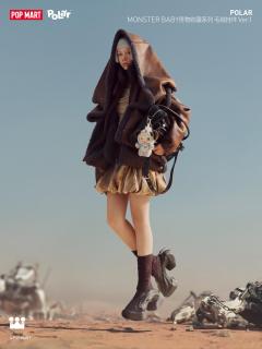 POLAR/宝拉 Monster Baby怪物收藏系列毛绒挂件Ver.1-资料图