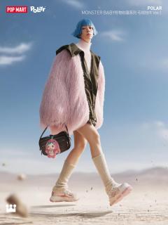 POLAR/宝拉 Monster Baby怪物收藏系列毛绒挂件Ver.1-资料图