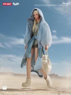 POLAR/宝拉 Monster Baby怪物收藏系列毛绒挂件Ver.1-资料图