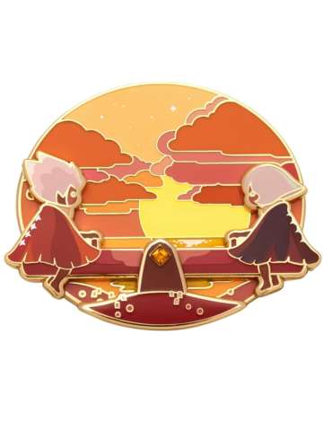 爱之跷跷板徽章-萌萌套装系列